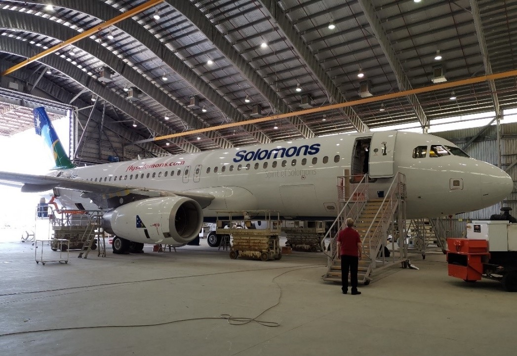 Aircraft operating in Solomon Islands